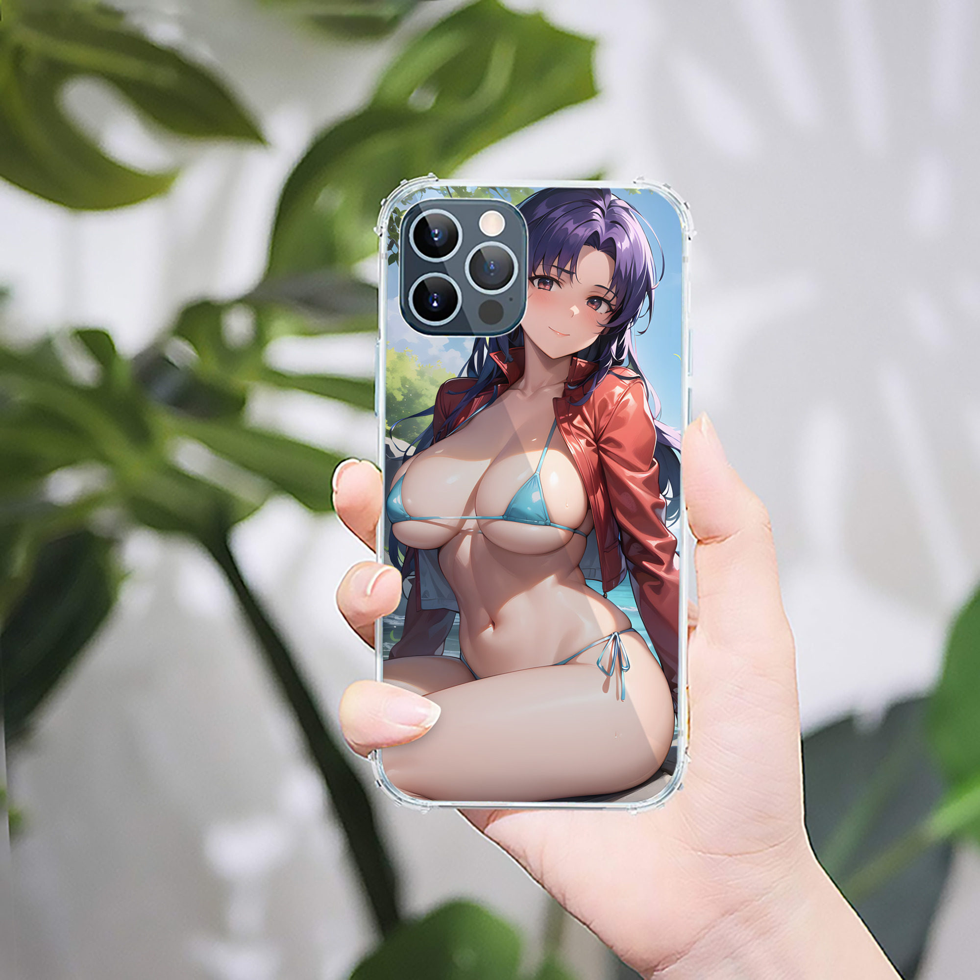 （画像用） EVA 新世紀エヴァンゲリオン 【iPhone 12シリーズ対応】透明スマホケース（クリアソフトケース）